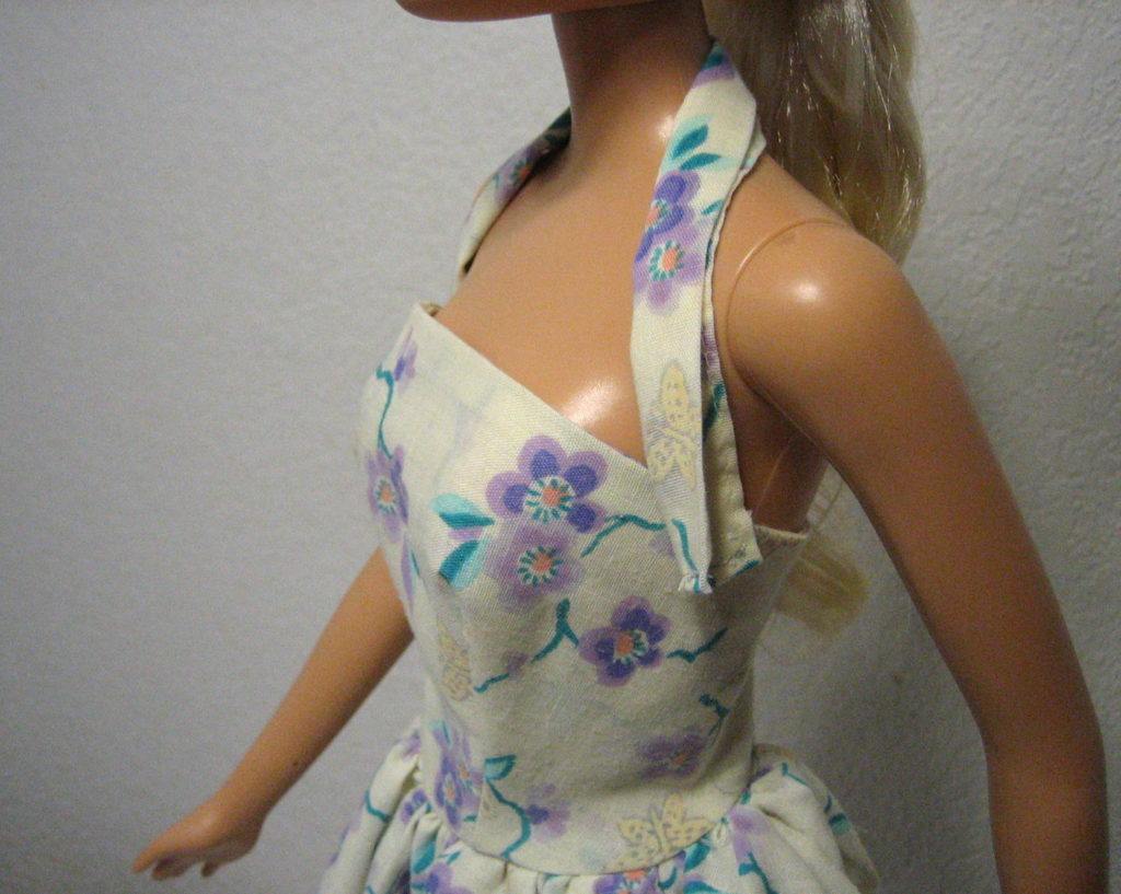 Barbie Strapless Dress Free Pattern – Janel Was Here