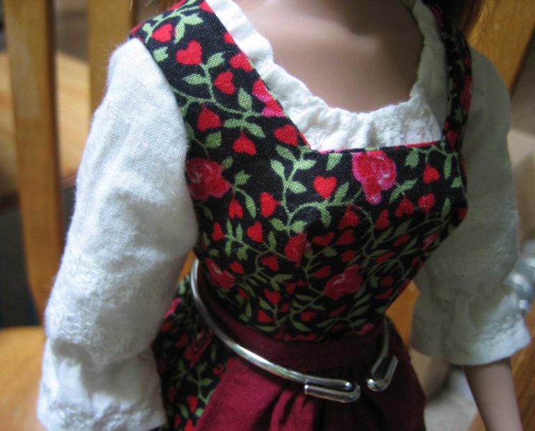 German Dirndl for Tyler Doll