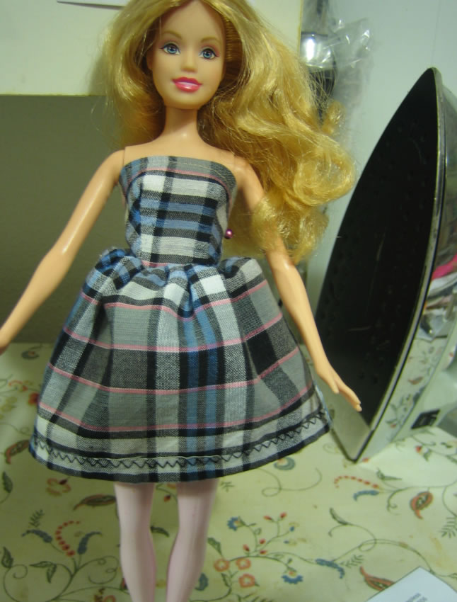 Bellybutton Barbie V-neck Dress Sewing Pattern – Janel Was Here