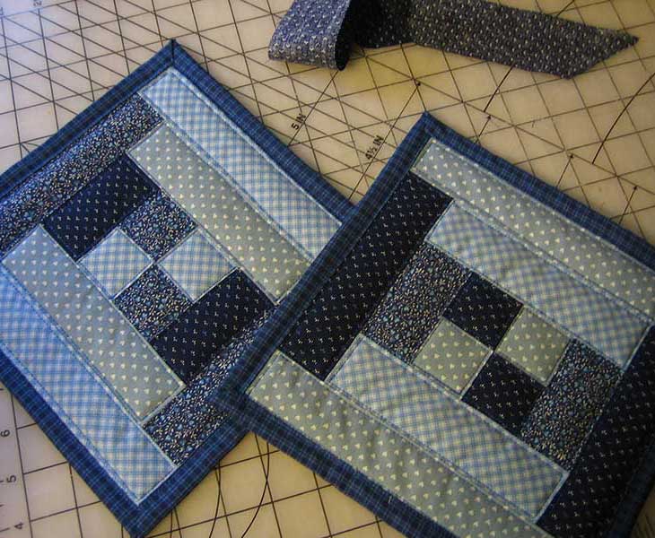 Quilt As You Go Potholders