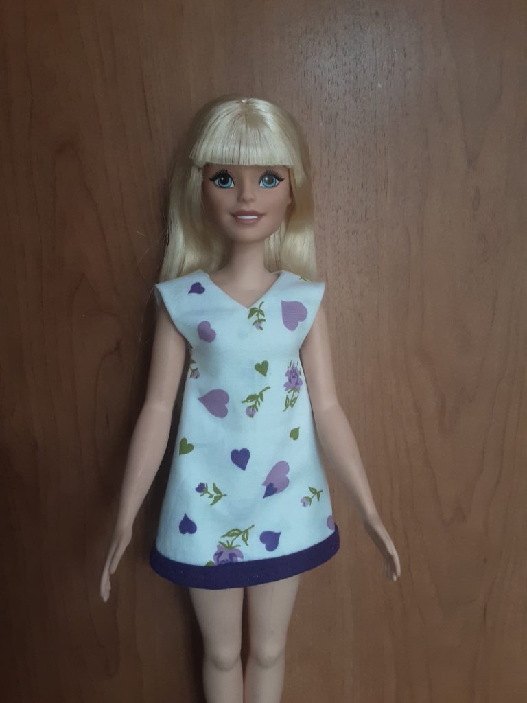 My First Barbie 13.5″ Free Printable Sewing Pattern